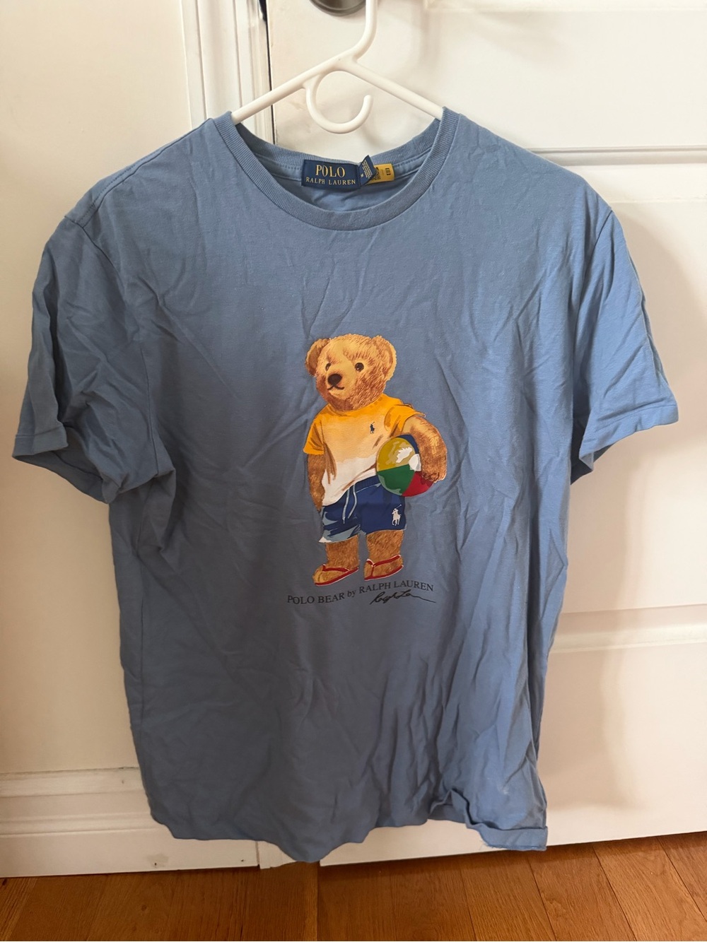 Ralph Lauren Blue Bear Graphic Tee